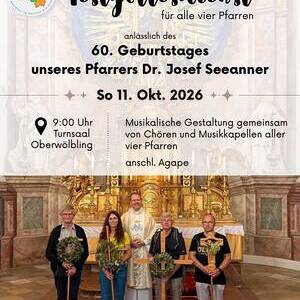 Einladung zum Festgottesdienst / Alexandra Scherzer
