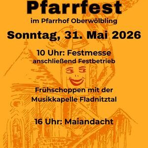 Einladung zum Pfarrfest / Kerndler